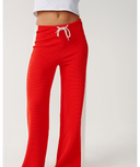 RIP CURL RETRO SWELL WIDE LEG PANT - RED