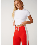 RIP CURL RETRO SWELL WIDE LEG PANT - RED