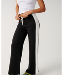 RIP CURL RETRO SWELL WIDE LEG PANT - WASHED BLACK