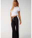 RIP CURL RETRO SWELL WIDE LEG PANT - WASHED BLACK