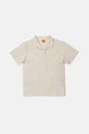 RHYTHM VINTAGE TERRY POLO - STONE