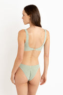 RHYTHM LOLA CHECK CROP TOP - GREEN