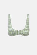 RHYTHM LOLA CHECK CROP TOP - GREEN