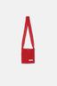 CROCHET SHOULDER BAG - RED