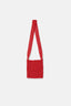 CROCHET SHOULDER BAG - RED