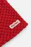 CROCHET SHOULDER BAG - RED