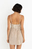 RHYTHM COVE STRIPE MINI DRESS - NATURAL