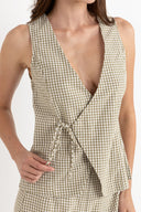 RHYTHM LOLA WRAP FRONT VEST - OLIVE