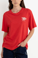 RHYTHM LEILANI OVERSIZED T-SHIRT - RED