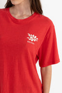 RHYTHM LEILANI OVERSIZED T-SHIRT - RED