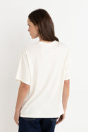 RHYTHM WAVERLY OVERSIZED T-SHIRT - VINTAGE WHITE