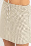 RHYTHM LOLA CHECK BIAS CUT MINI SKIRT - OLIVE