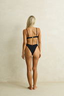 RHYTHM TIDEWAVE TRILETTE TOP - BLACK