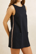 RHYTHM HANALEI MINI DRESS - BLACK