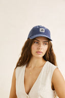 RHYTHM BAYSIDE CAP - WASHED DARK BLUE