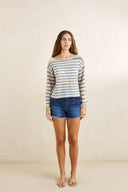 RHYTHM BELLE KNIT - BLUE
