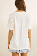 RHYTHM OCEAN WAVE OVERSIZED T-SHIRT - VINTAGE WHITE