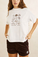 RHYTHM OCEAN SOUNDS RAGLAN T-SHIRT - VINTAGE WHITE
