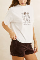 RHYTHM OCEAN SOUNDS RAGLAN T-SHIRT - VINTAGE WHITE
