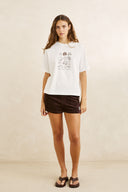 RHYTHM OCEAN SOUNDS RAGLAN T-SHIRT - VINTAGE WHITE