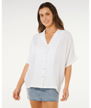 PREMIUM SURF SHORT SLEEVE SHIRT - WHITE