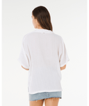PREMIUM SURF SHORT SLEEVE SHIRT - WHITE
