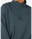 RIP CURL PILL ICON 1/4 ZIP CREW - PINE NIGHT