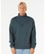 PILL ICON 1/4 ZIP CREW - PINE NIGHT