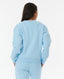 RIP CURL SURF STAPLE RELAXED CREW - SKY BLUE