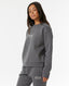 RIP CURL SURF STAPLE RELAXED CREW - CHARCOAL GREY