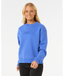 RIP CURL SURF STAPLE RELAXED CREW - OCEAN