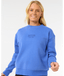RIP CURL SURF STAPLE RELAXED CREW - OCEAN