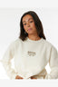 RIP CURL SURF STAPLE RELAXED CREW - BONE