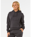 RIP CURL SURF STAPLE RELAXED HOOD - WASHED BLACK