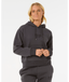 RIP CURL SURF STAPLE RELAXED HOOD - WASHED BLACK