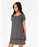 RIP CURL CALA NIGHTS SHIFT DRESS - BLACK