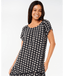 CALA NIGHTS SHIFT DRESS - BLACK