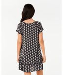 RIP CURL CALA NIGHTS SHIFT DRESS - BLACK