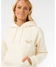 RIP CURL PARADISE BAY RELAXED HOOD - BONE