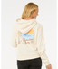 RIP CURL PARADISE BAY RELAXED HOOD - BONE