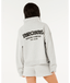 SURF PUFF 1/4 ZIP - GREY MARLE