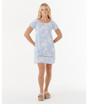 RIP CURL AOTS - TY WILLIAMS SHIFT DRESS - BLUE