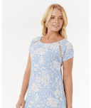 RIP CURL AOTS - TY WILLIAMS SHIFT DRESS - BLUE