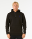RIP CURL ANTI SERIES SEARCH BASE HOOD - BLACK
