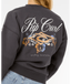 RIP CURL HIBISCUS DIAMOND HERITAGE CREW - WASHED BLACK