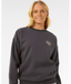 RIP CURL HIBISCUS DIAMOND HERITAGE CREW - WASHED BLACK