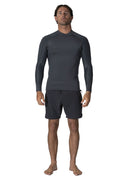 VISSLA HIGH SEAS II 1MM LONG SLEEVE JACKET - GRAPHITE