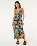 RIP CURL SUNSET LUAU MIDI DRESS  - MULTICO