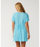 RIP CURL PREMIUM SURF S/S DRESS - SKY BLUE