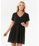 RIP CURL PREMIUM SURF S/S DRESS - BLACK